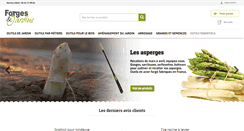Desktop Screenshot of forgesetjardins.com